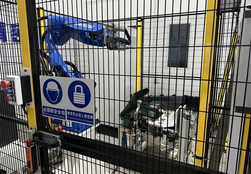 Volkswagen-SUV超声波焊接机器人工作站